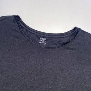 Athletic Works Mens Black Long Sleeve Crew Neck T Shirt XXXL 3XL 22 Athletic Fit